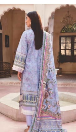 3PIECE UNSTITCHED DIGITAL PRINTED KHADDAR SUIT